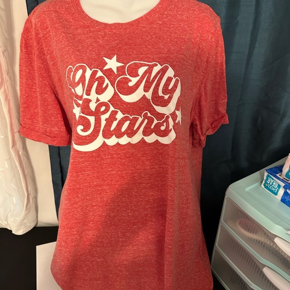 Red Graphic Short Sleeve Tee - Picture 1 of 2